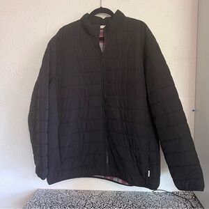 Men's Black Puffer Jacket